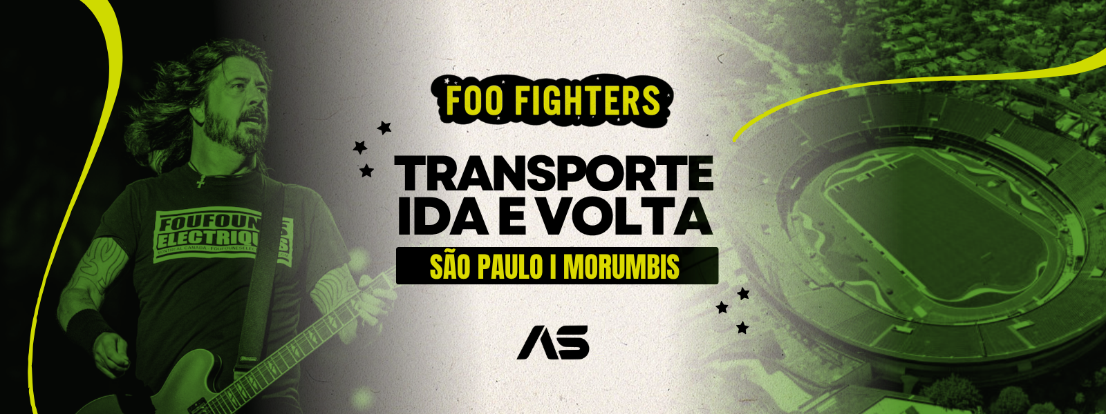 Transporte - Foo Fighters São Paulo | AS BRASIL